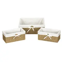 Household Essentials Wicker Basket Set