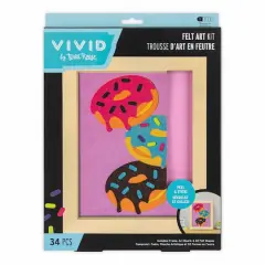 VIVID by Brea Reese&reg; Donuts Felt Art Kit