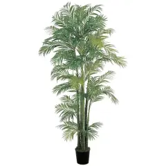 7ft. Potted Areca Silk Palm Tree