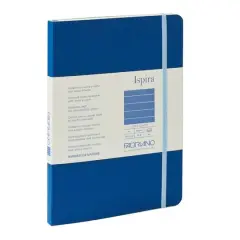 Fabriano&reg; Ispira A5 Lined Softcover Notebook Blue