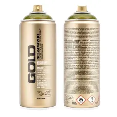 Montana&trade; Cans GOLD Transparent Spray Paint, 400mL T6340 Transparent Olive Green