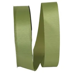 JAM Paper 1.5" x 100yd. Grosgrain Allure Ribbon Moss