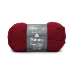 Patons&reg; Classic Wool Worsted&trade; Yarn Bright Red