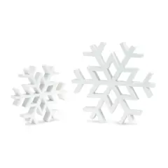 Wooden Snowflake Set
