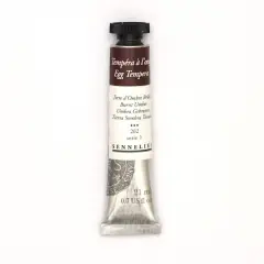 Sennelier Egg Tempera Tube, 21mL Burnt Umber S1