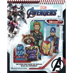 Perler&trade; Avengers Fused Bead Pattern Pad