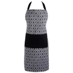 Black & White Diamond Chef Apron