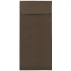 JAM Paper #10 Chocolate Brown Policy Business Premium Envelopes