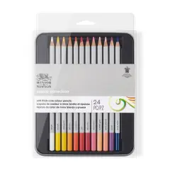 Winsor & Newton&trade; Studio Collection&trade; 24 Color Pencil Tin Set