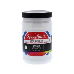 Speedball&reg; Acrylic Screen Printing Ink, 32oz. White