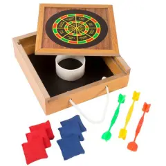 Toy Time Tabletop Magnetic Dart & Beanbag Toss Set
