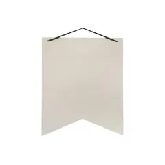 14.75" Unfinished Wood Ribbon Plaque by Make Market&reg;