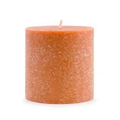 Root Candles 3" x 3" Unscented Timberline&trade; Pillar Candle Rust