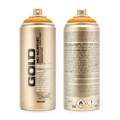 Montana&trade; Gold Acrylic Professional Spray Paint G1240 Golden Yellow