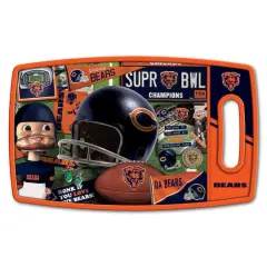 NFL Retro Series Cutting BoardChicago Bears