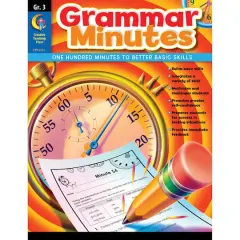 Creative Teaching Press&reg; Grammar Minutes Workbook, Grade 3