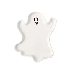 11.75" Ceramic Ghost Platter by Makery&trade;