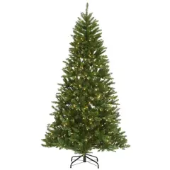 9ft. Pre-Lit Peyton Spruce Artificial Christmas Tree, Clear Lights