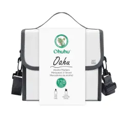 Ohuhu&reg; Oahu 128 Color Basic Alcohol Markers