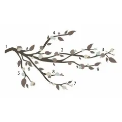 RoomMates Mod Branch Peel & Stick Wall Decals