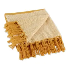DII&reg; Urban Cityscape Border Throw Honey Gold