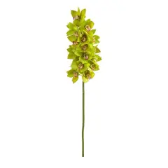40" Cymbidium Orchid Artificial Flower (Set of 2)
