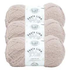3 Pack Lion Brand&reg; Feels Like Bliss Yarn Cocoa