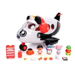 Jada Toys&reg; Ryan's World&trade; Panda Airplane Set with 6 Figures