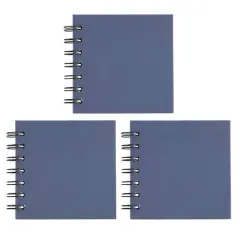4" x 4" Spiral Bound Scrapbook Albums, 3ct. by Recollections&trade; Navy