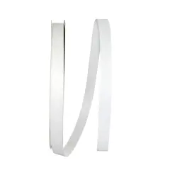 Reliant 5/8" x 100yd. Natural Allure Linen Ribbon White