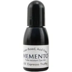 Memento Dye Ink Refill, 0.5oz. Espresso Truffle
