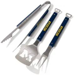 College Team Barbecue Set Michigan Wolverines