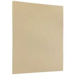 JAM Paper 8.5" x 11" Parchment Paper, 100 Sheets Brown
