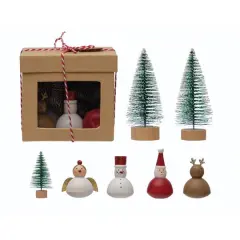 Hello Honey&reg; Christmas Garden Kit with Hand-Painted Wood Figures
