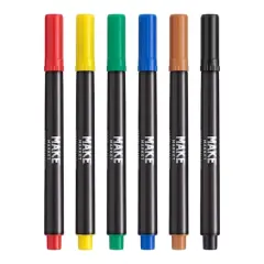 Primary Fabric Ink Marker Set by Make Market&reg;