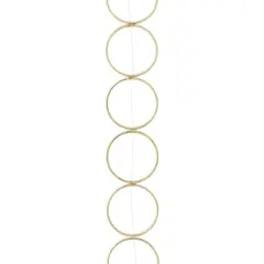 Gold Large Metal Loop Beads, 22mm by Bead Landing&trade;