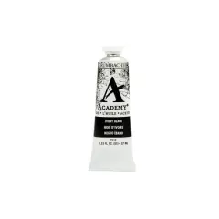 Grumbacher&reg; Academy&reg; Oil Color, 37mL Ivory Black