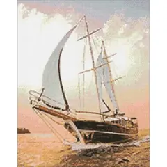 Wizardi Diamond Painting Kit Yacht