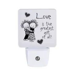 Marci Art Love Is The Greatest Gift Night Light