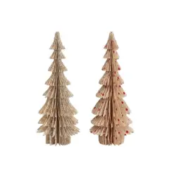 Hello Honey&reg; 9" Paper Tree Set with Floral Pattern