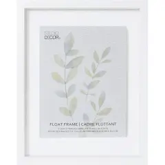 11" x 14" White Float Frame by Studio D&eacute;cor&reg;