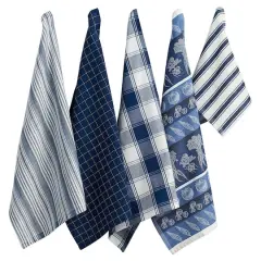 DII&reg; Kitchen Towel Set Marine Blue
