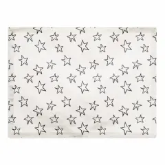 Simple Star Pattern Cotton Twill Placemat