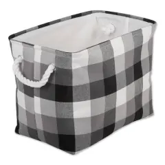 DII&reg; Large Tri Color Rectangular Bin Black