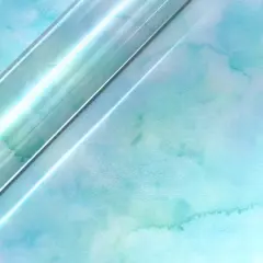 Siser&reg; EasyPatterns&reg; Plus Watercolor Wash Heat Transfer Vinyl, 36" Light Blue