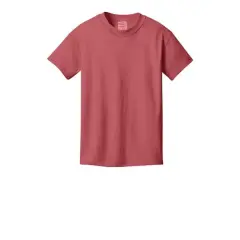 Port & Company&reg; Beach Wash Garment-Dyed Youth T-Shirt Red Rock