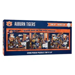 College Game Day in the Dog House 1,000 Piece Puzzle Auburn Tigers