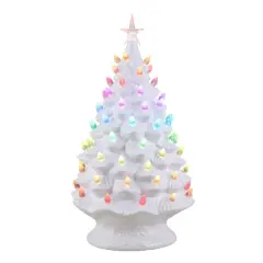 Mr. Christmas 24" Nostalgic Ceramic Tree with RGB Lightshow
