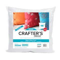 Crafter's Choice&reg; Basic Pillow Form, 16" x 16"