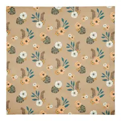 Tropical Jag Cotton Twill Napkin Beige